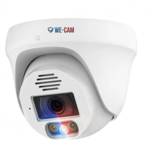 Caméra dôme intérieur IP 5-8MP, détection humaine, audio bidirectionnel