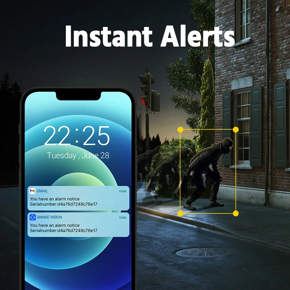 Caméra de Surveillance intérieure/extérieure IP 4K 8MP – Image 3