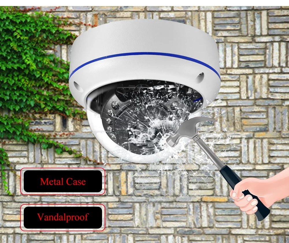 Kit vidéosurveillance intérieure et/ou extérieure, audio, caméra IP, 8CH, 5MP – Image 4