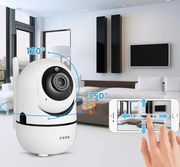 Caméra de surveillance IP et/ou WiFi HD 1080p Intérieur – Image 4