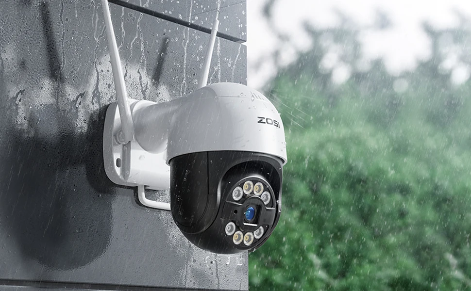 Kit vidéosurveillance intérieure/extérieure wifi PTZ avec écran LCD 12,5 – Image 9