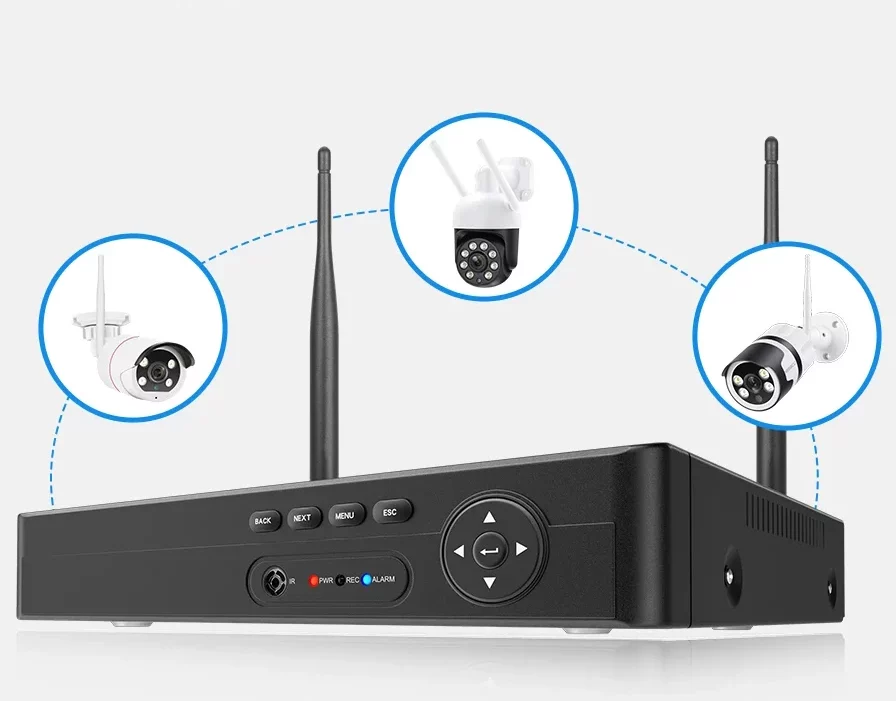Enregistreur NVR pour Caméra de surveillance IP WiFi HD 4MP/5MP 8 Canaux – Image 7