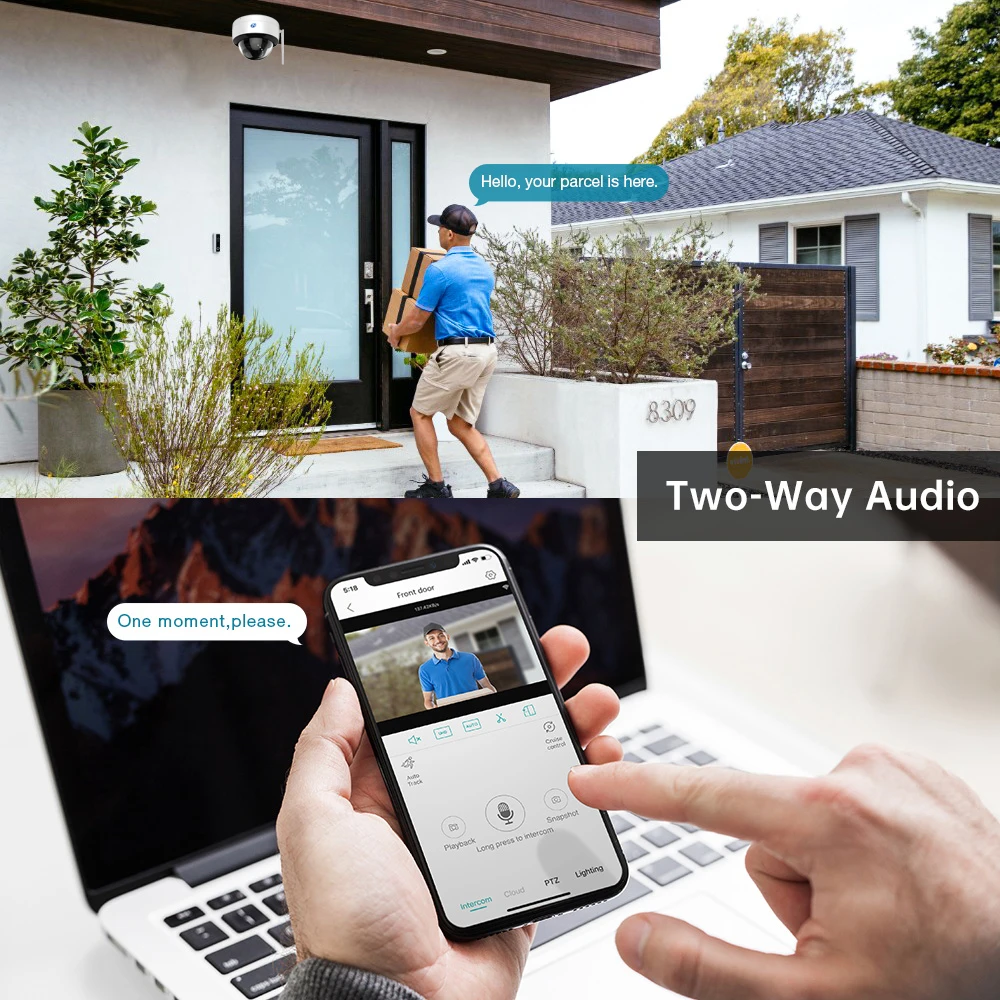 Caméra IP 5MP dôme Intérieur Wi-Fi/PoE – Image 4