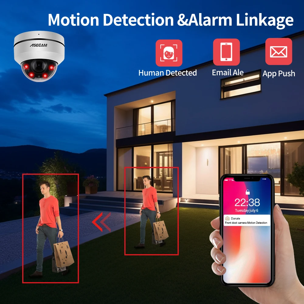 Camera Dôme extérieur IP 8MP 4K PTZ, 5X Zoom Optique de la marque Hikvision – Image 4