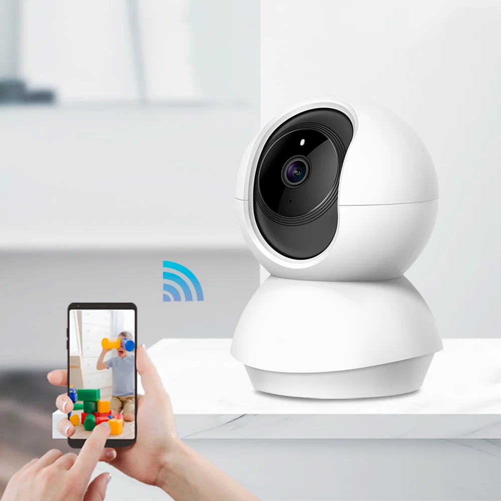 Mini caméra dôme IP WiFi 1080P intérieure Vision nocturne – Image 6
