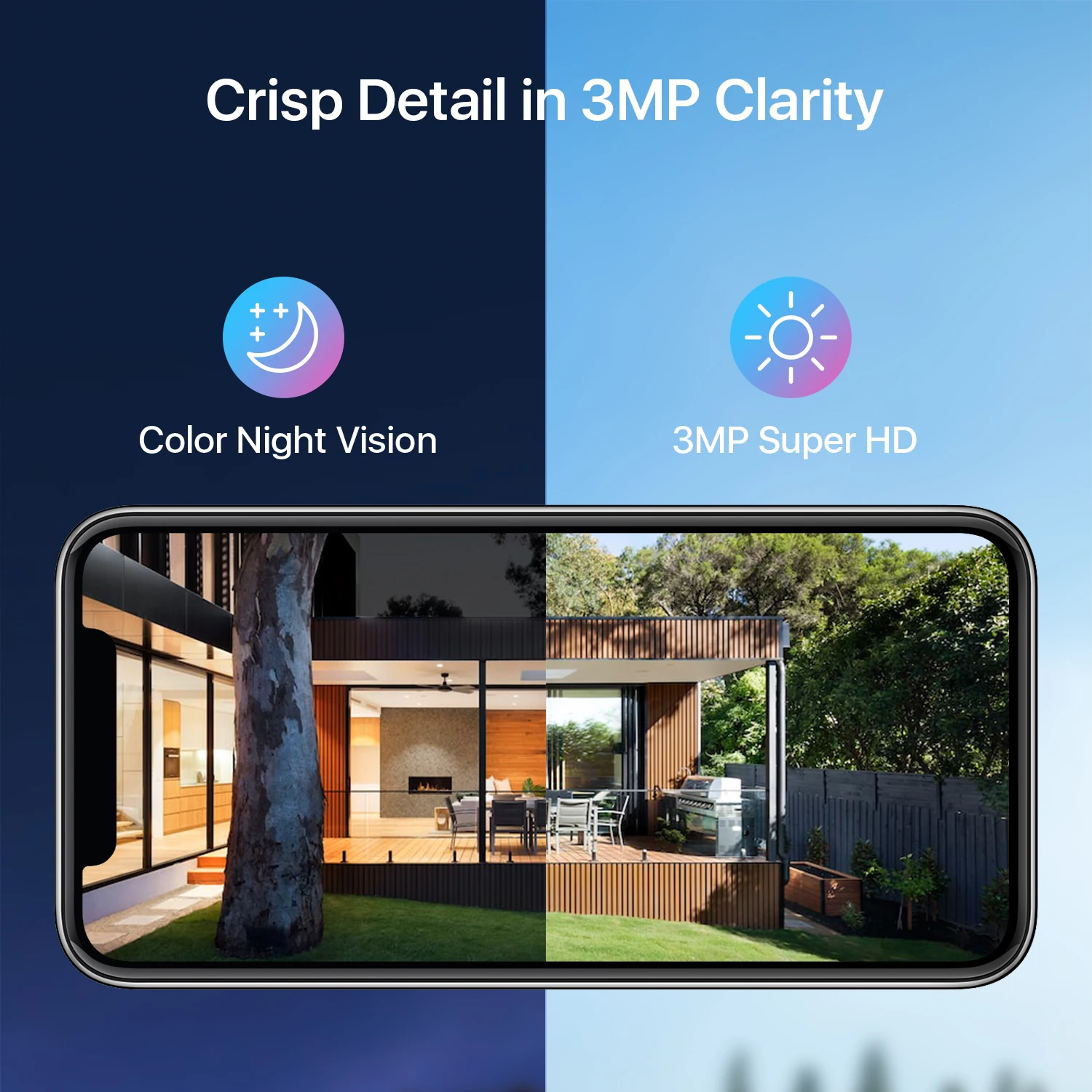 Kit de vidéosurveillance, PTZ Wifi 2K, 3mp, 8CH, extérieur/intérieur – Image 4